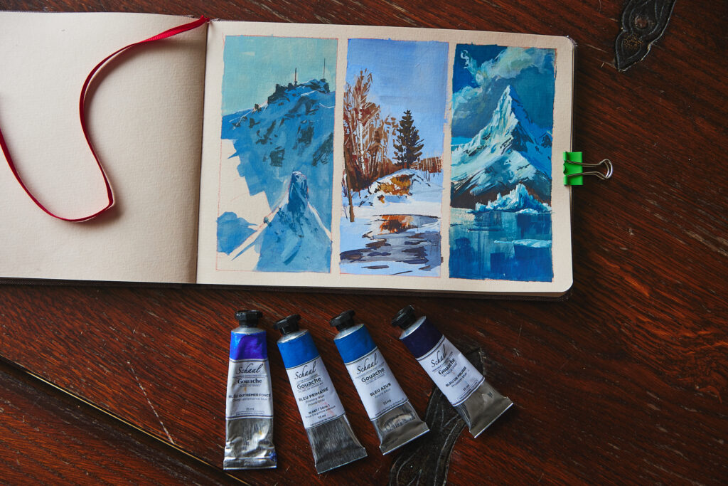 Moutain Triptic #01